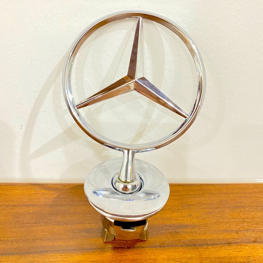 Silver Fit For Mercedes Benz C/E/S/AMG Front Hood x
Ornament Mounted Star Emblem